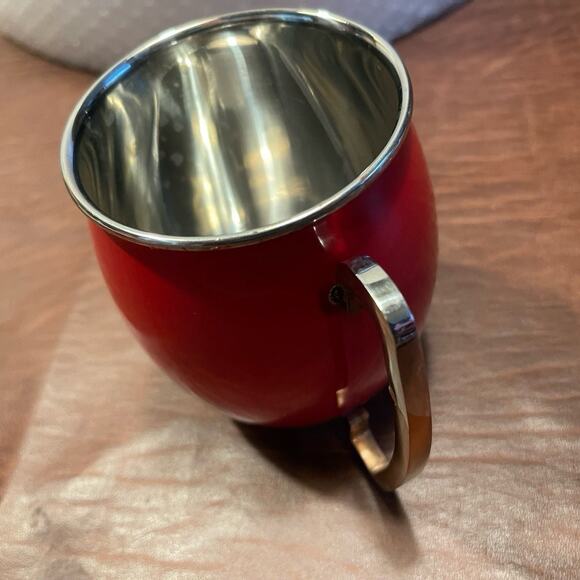 Fiesta scarlet mule mug for cold drinks or cocktails - Picture 6 of 11